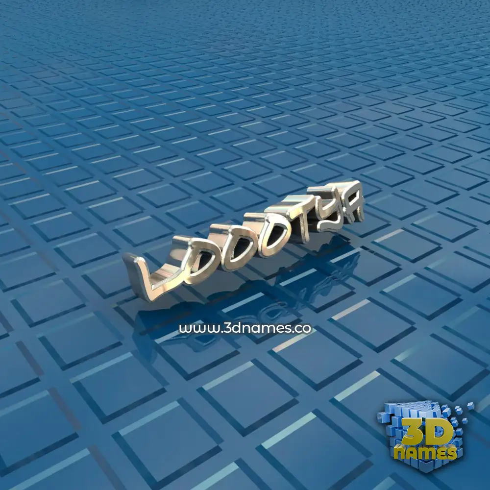 lo0otya in Blue Bling style - 3D name wallpaper