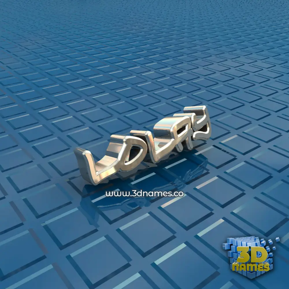 lolay in Blue Bling style - 3D name wallpaper