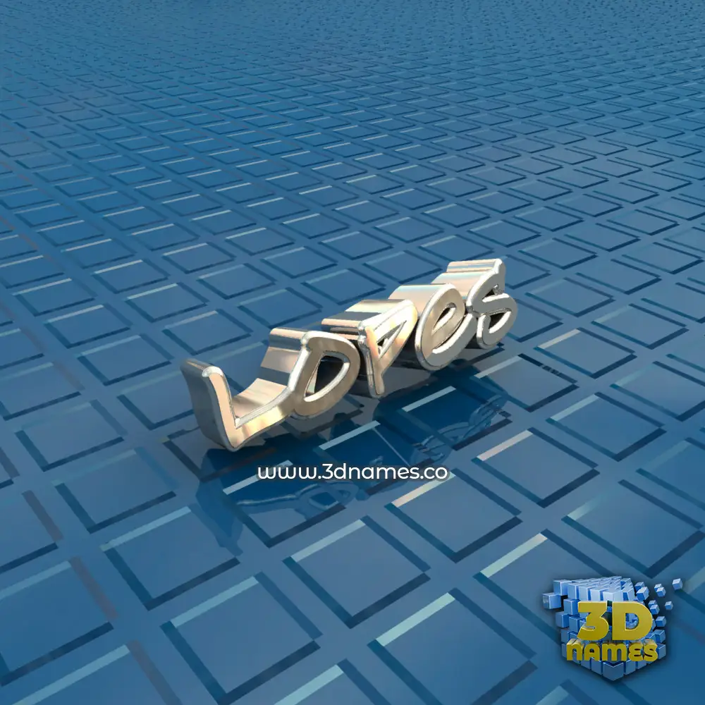 lopes in Blue Bling style - 3D name wallpaper