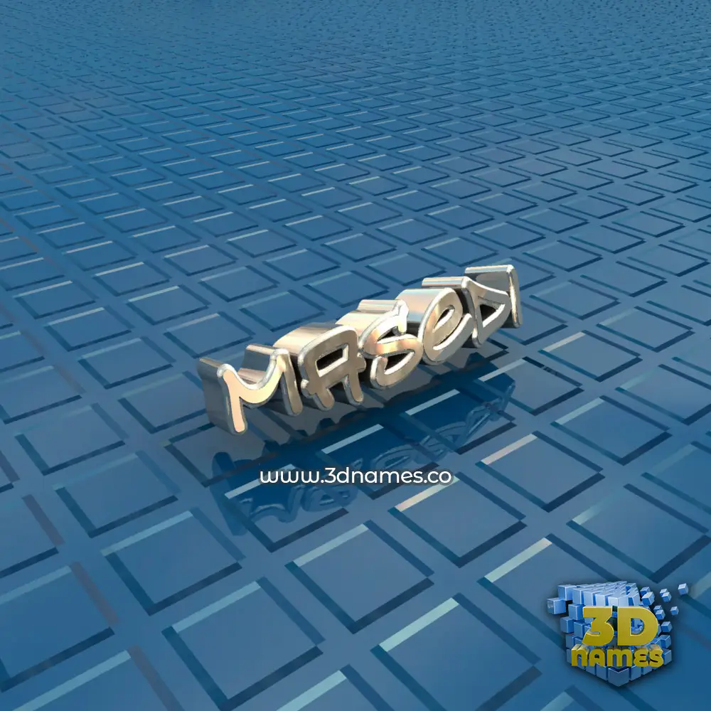 masedi in Blue Bling style - 3D name wallpaper
