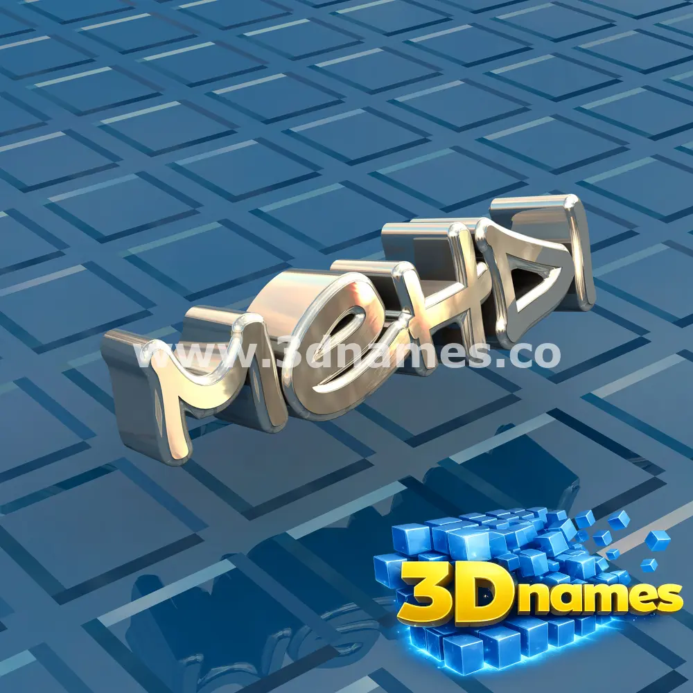 mehdi in Blue Bling style - 3D name wallpaper