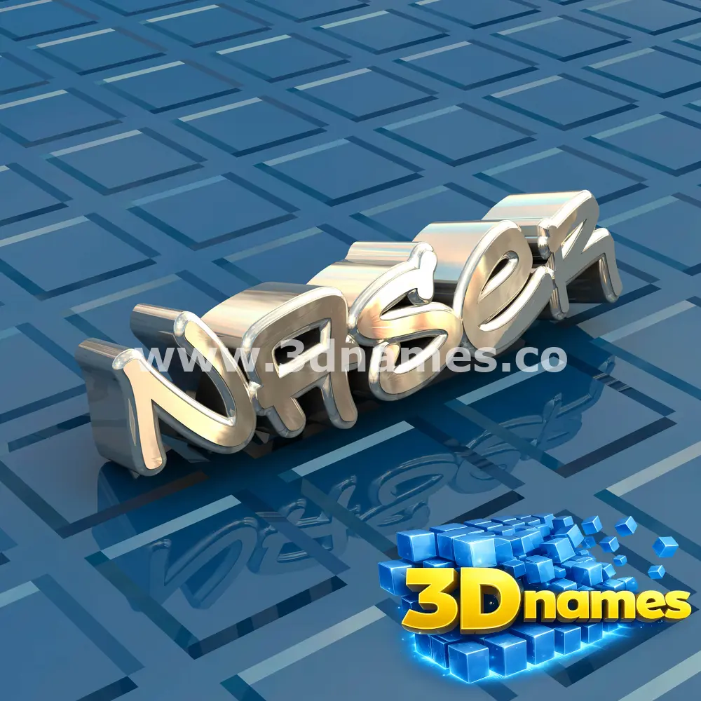 naser in Blue Bling style - 3D name wallpaper