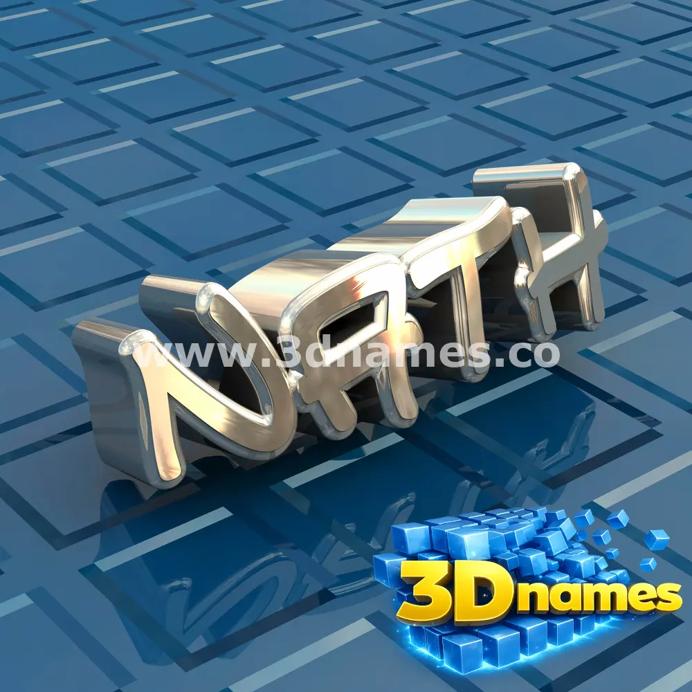 nath in Blue Bling style - 3D name wallpaper