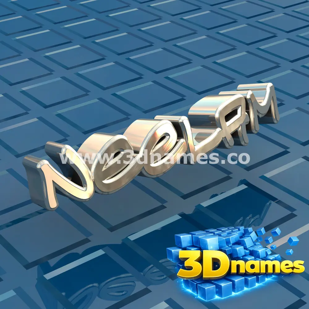 neelam in Blue Bling style - 3D name wallpaper