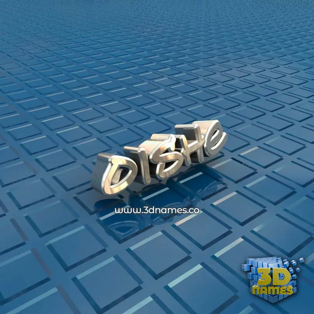 oishe in Blue Bling style - 3D name wallpaper