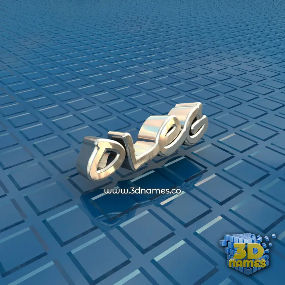 oleg in Blue Bling style - 3D name wallpaper