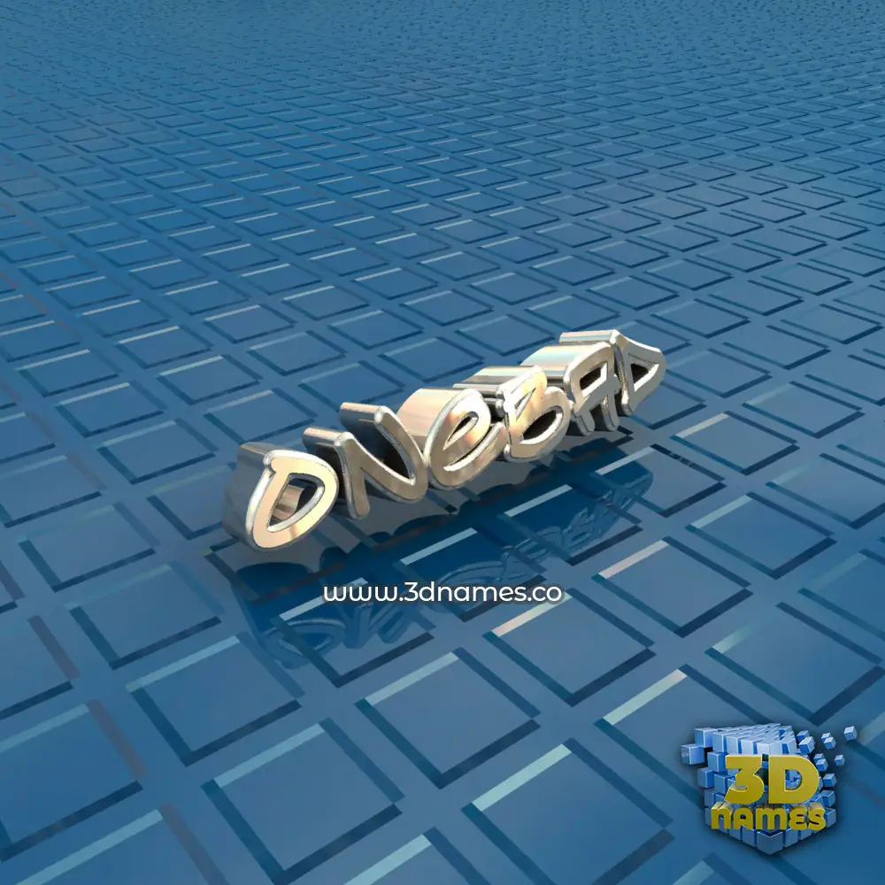 onebad in Blue Bling style - 3D name wallpaper
