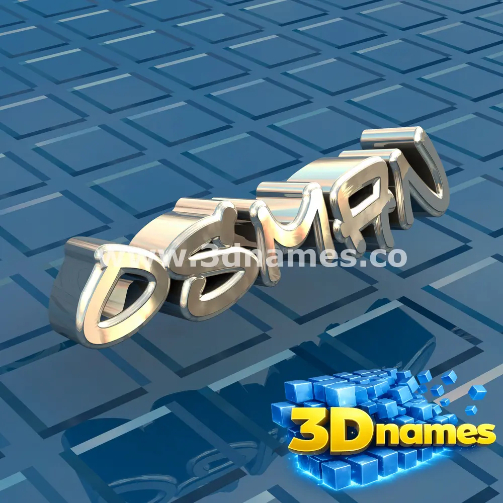 osman in Blue Bling style - 3D name wallpaper