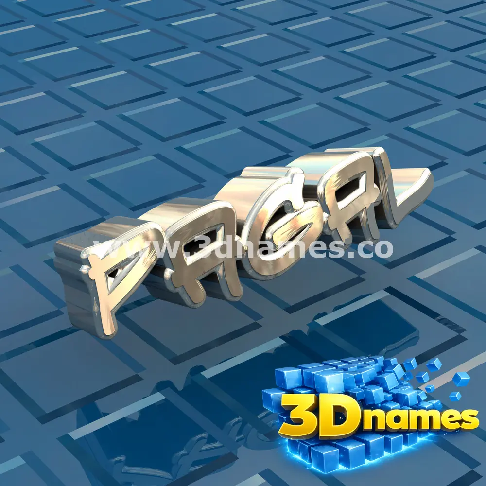 pagal in Blue Bling style - 3D name wallpaper
