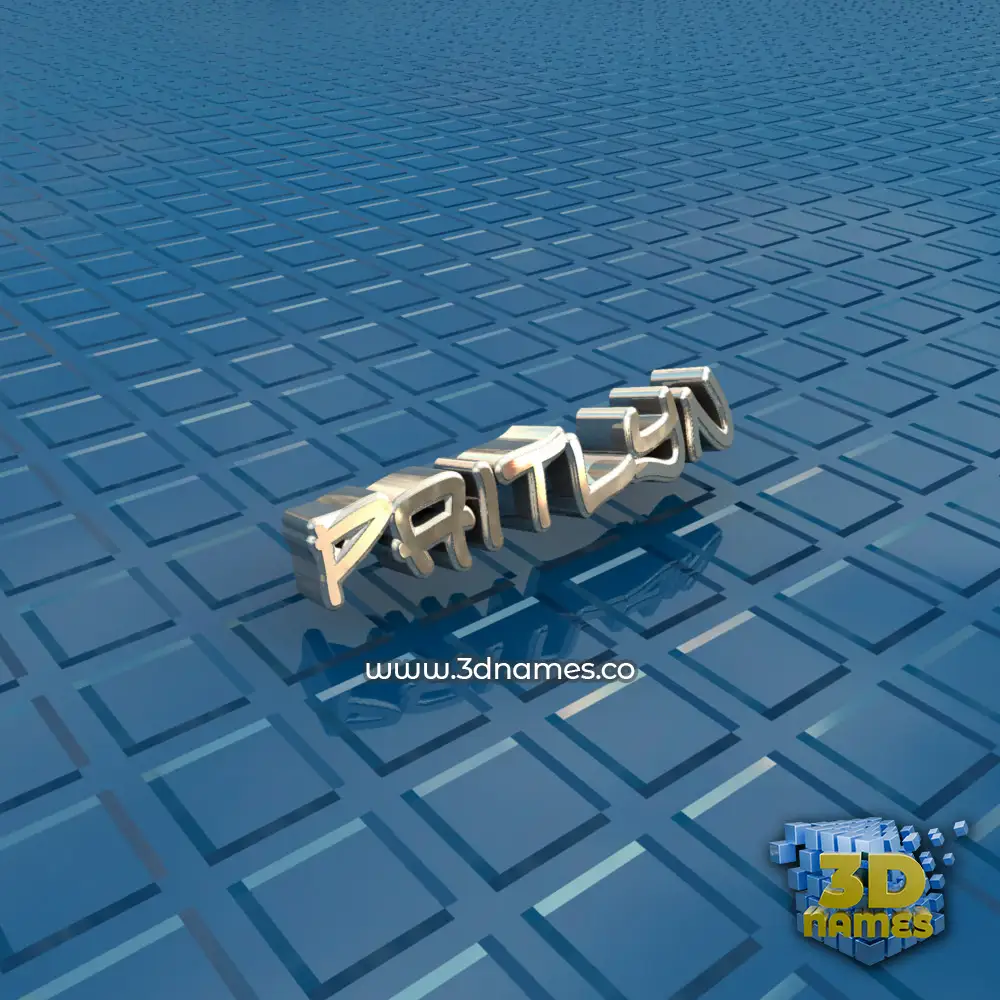 paitlyn in Blue Bling style - 3D name wallpaper