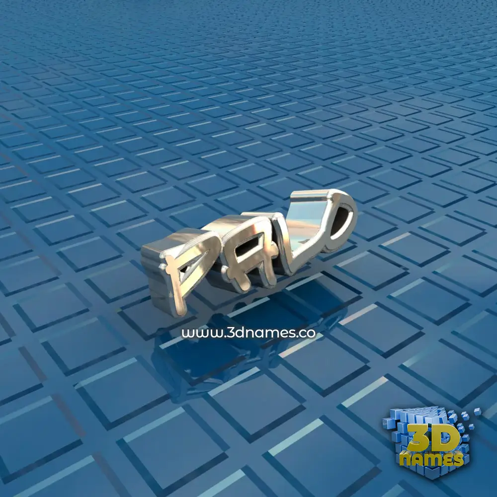 palo in Blue Bling style - 3D name wallpaper