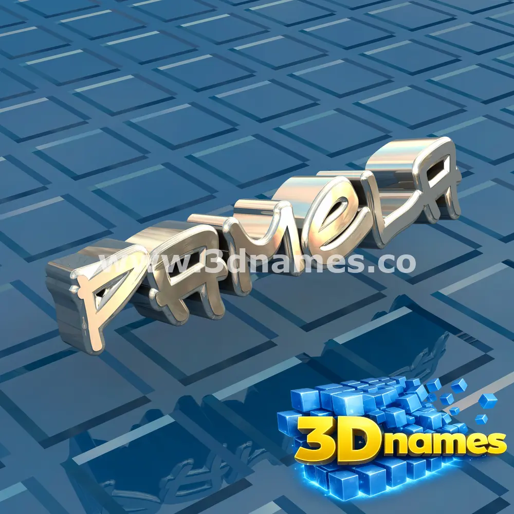pamela in Blue Bling style - 3D name wallpaper