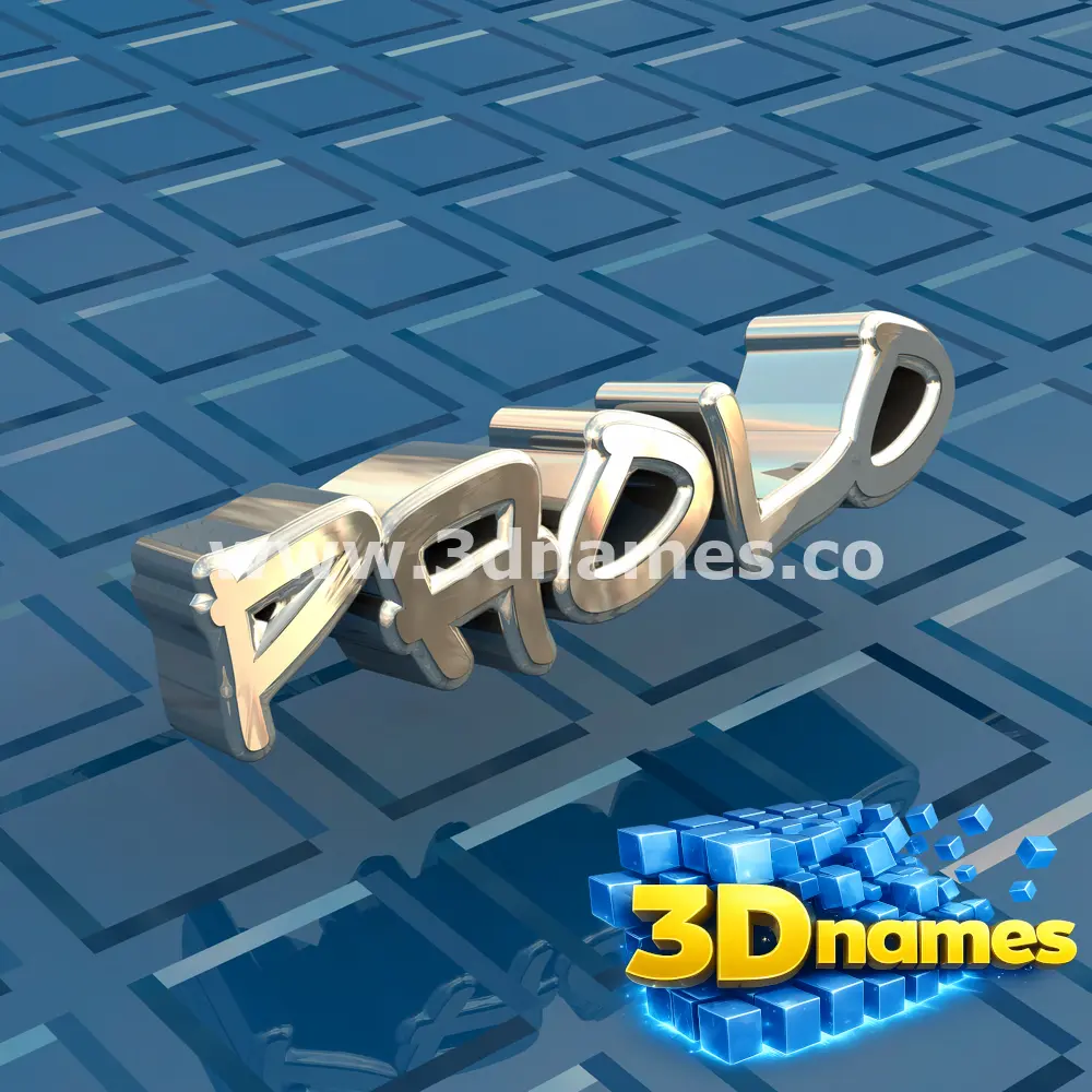 paolo in Blue Bling style - 3D name wallpaper