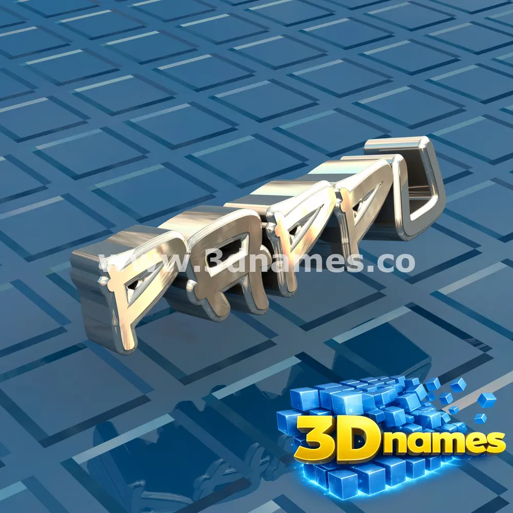 pappu in Blue Bling style - 3D name wallpaper