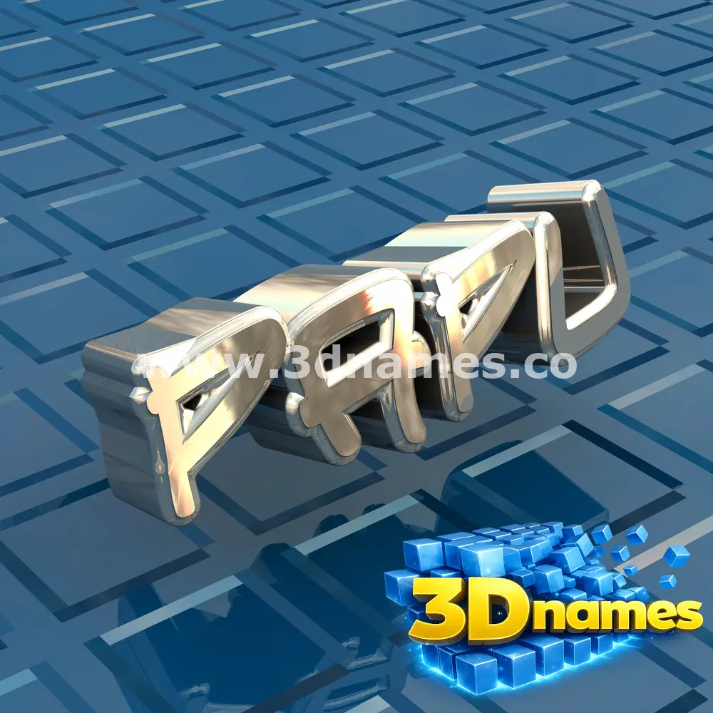 papu in Blue Bling style - 3D name wallpaper