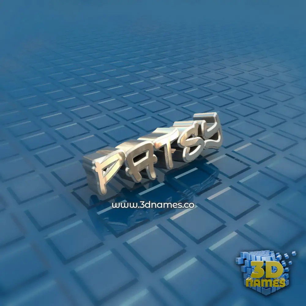patsy in Blue Bling style - 3D name wallpaper