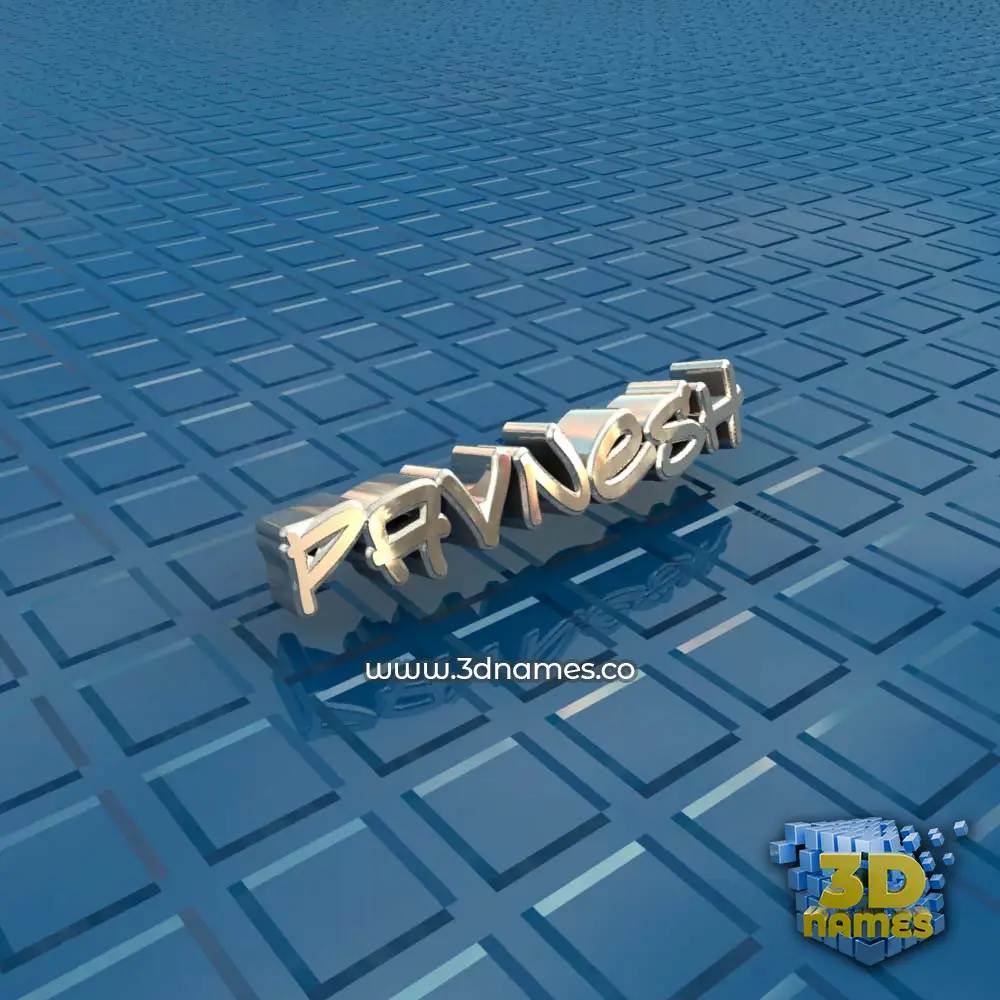 pavnesh in Blue Bling style - 3D name wallpaper