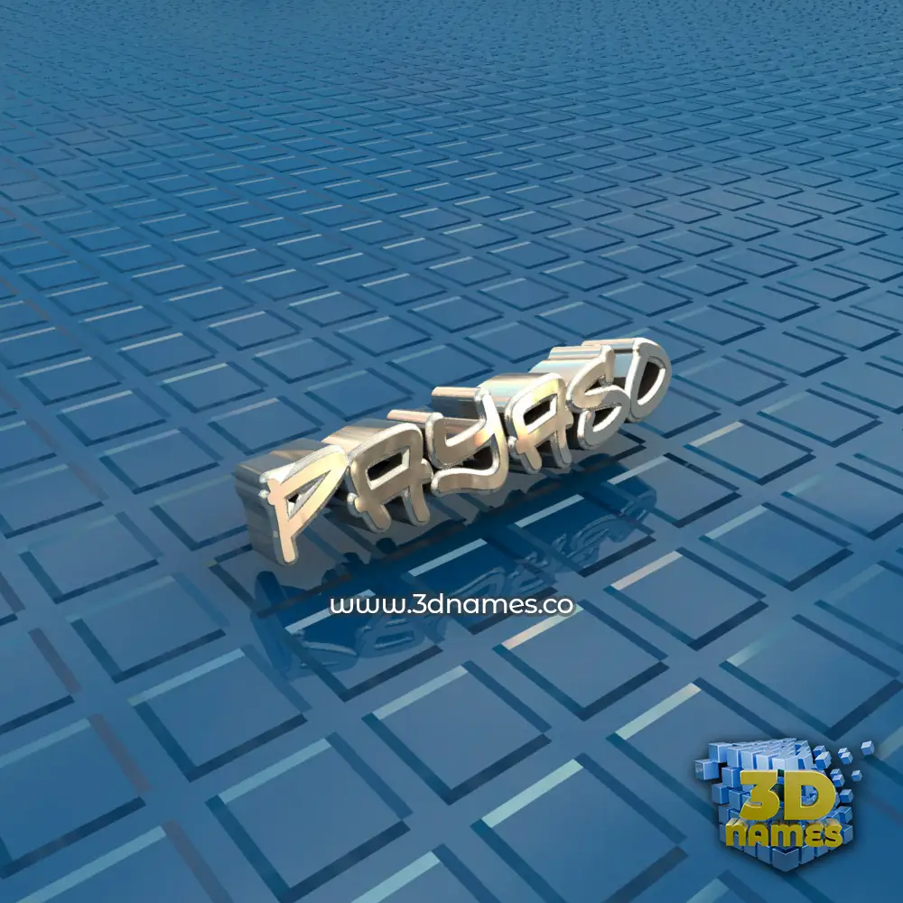 payaso in Blue Bling style - 3D name wallpaper