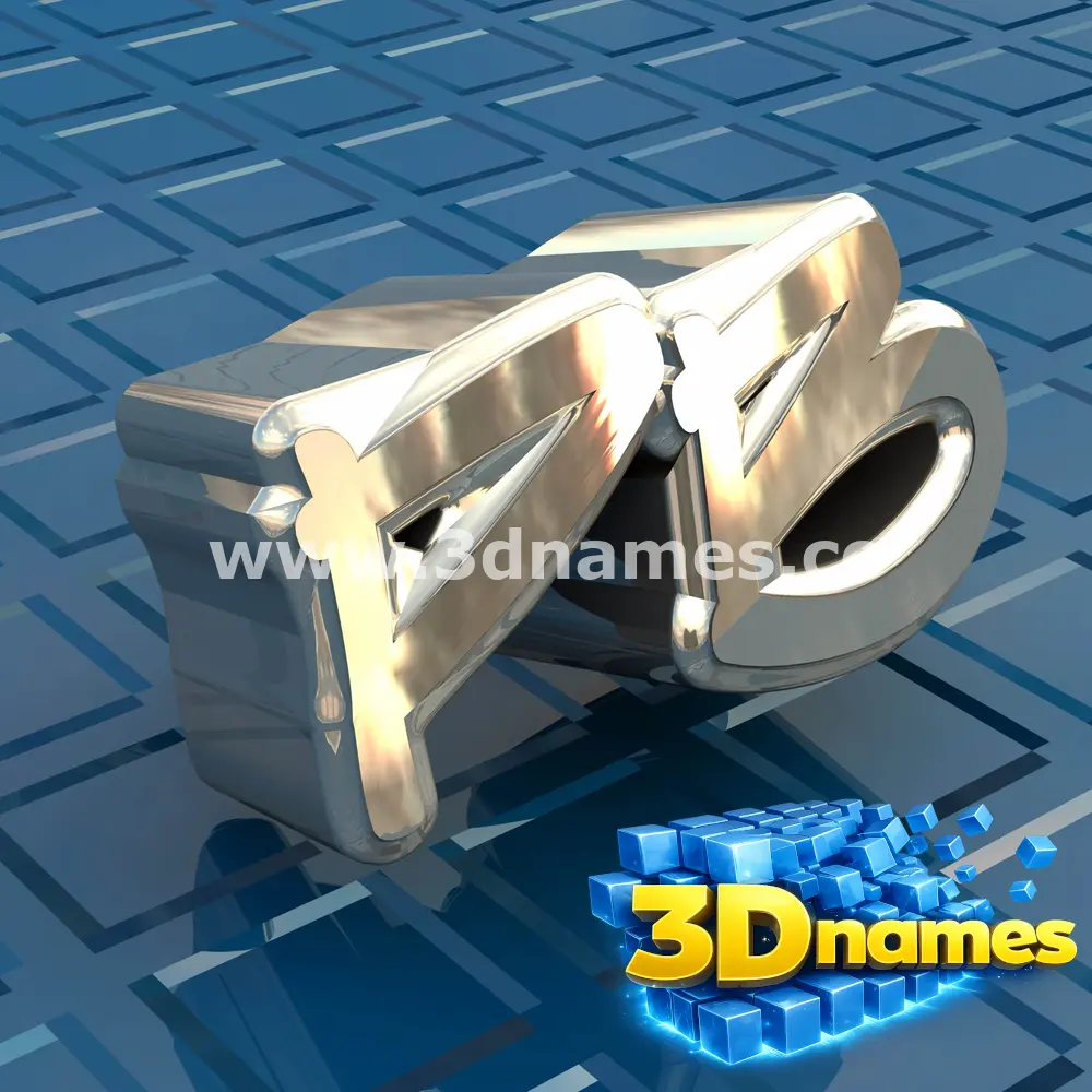 pb in Blue Bling style - 3D name wallpaper
