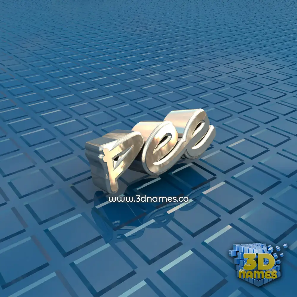pee in Blue Bling style - 3D name wallpaper
