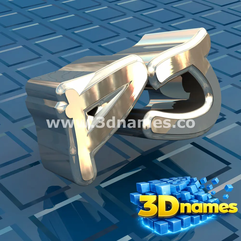pj in Blue Bling style - 3D name wallpaper