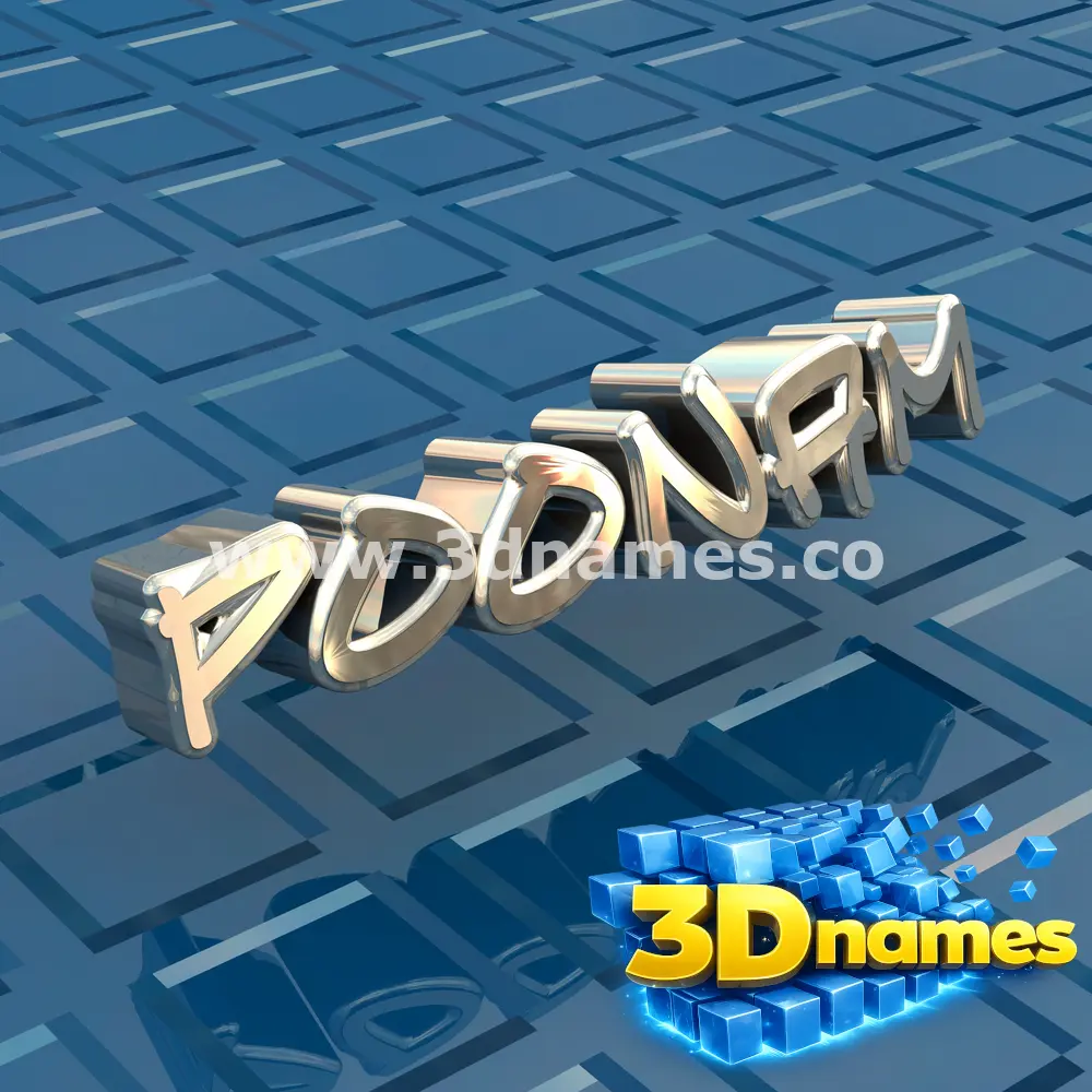 poonam in Blue Bling style - 3D name wallpaper