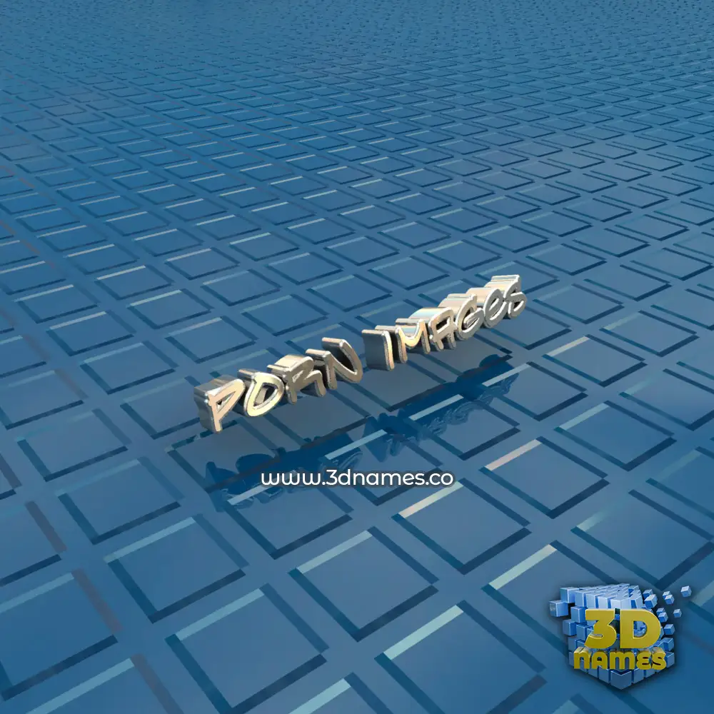 porn images in Blue Bling style - 3D name wallpaper