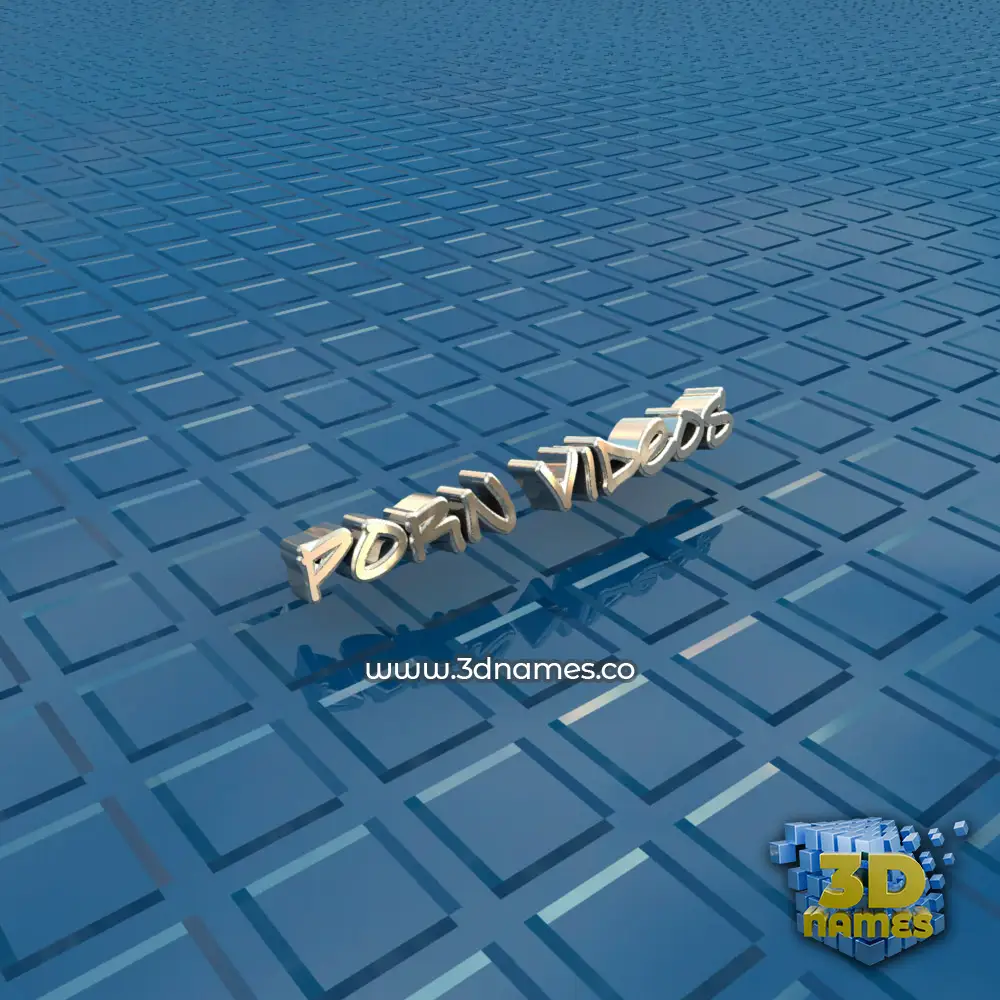 porn videos in Blue Bling style - 3D name wallpaper