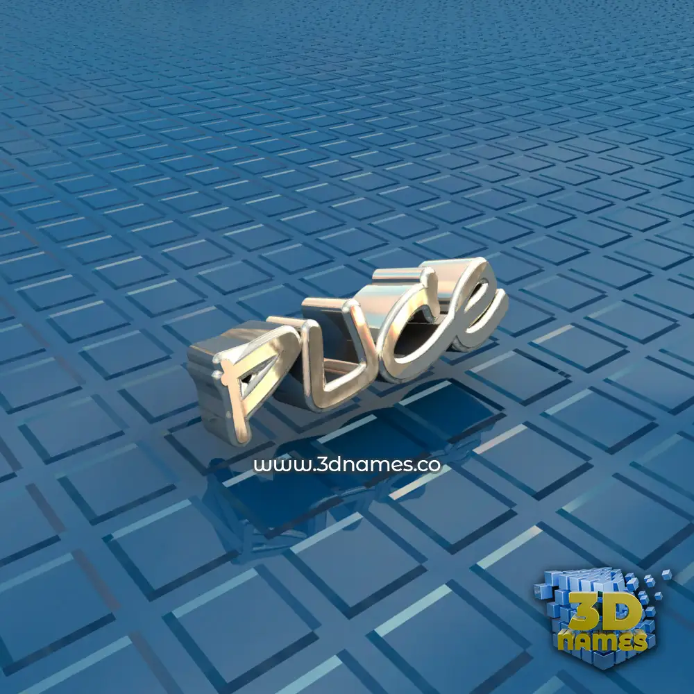 puce in Blue Bling style - 3D name wallpaper