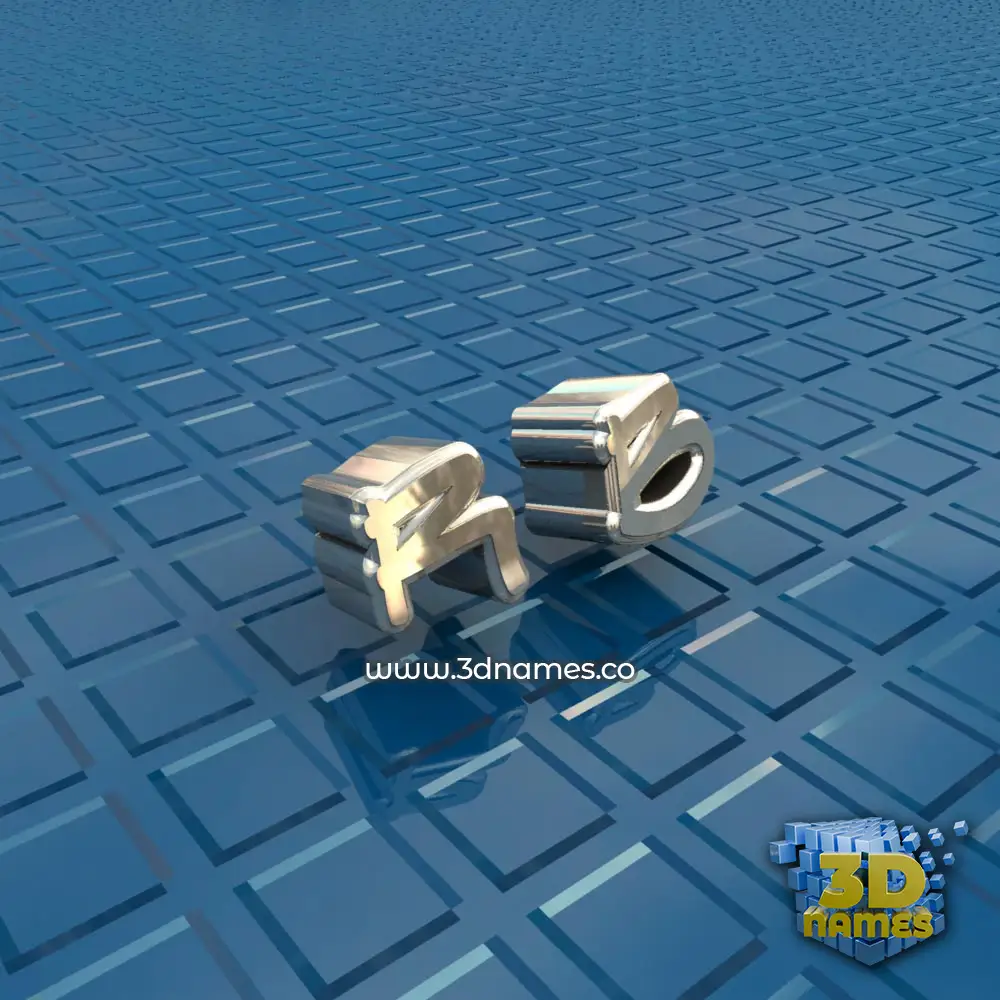 r b in Blue Bling style - 3D name wallpaper