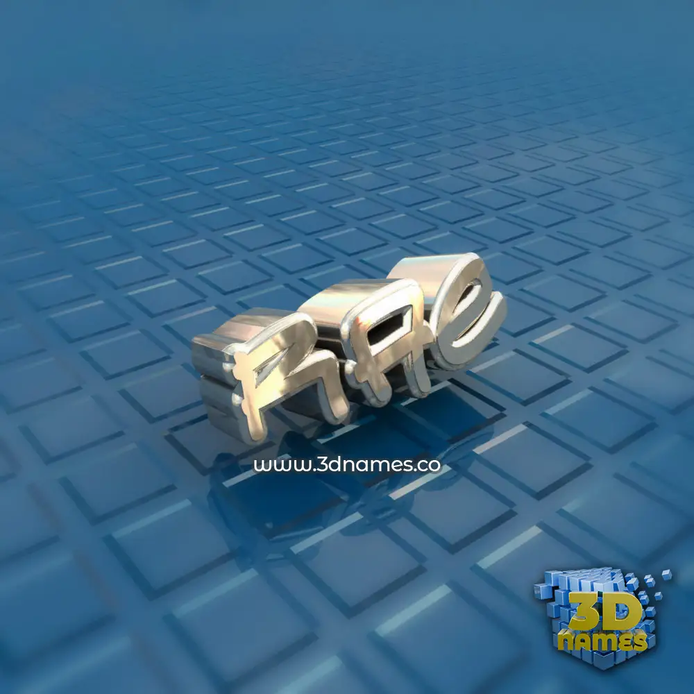 rae in Blue Bling style - 3D name wallpaper