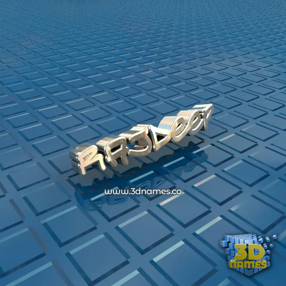 rajdeep in Blue Bling style - 3D name wallpaper