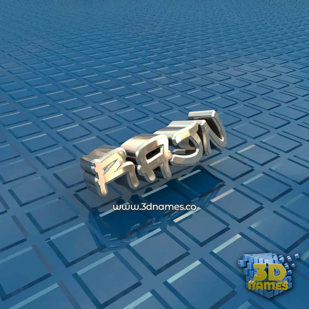 rajn in Blue Bling style - 3D name wallpaper