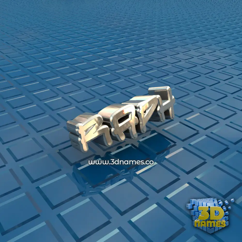 raph in Blue Bling style - 3D name wallpaper