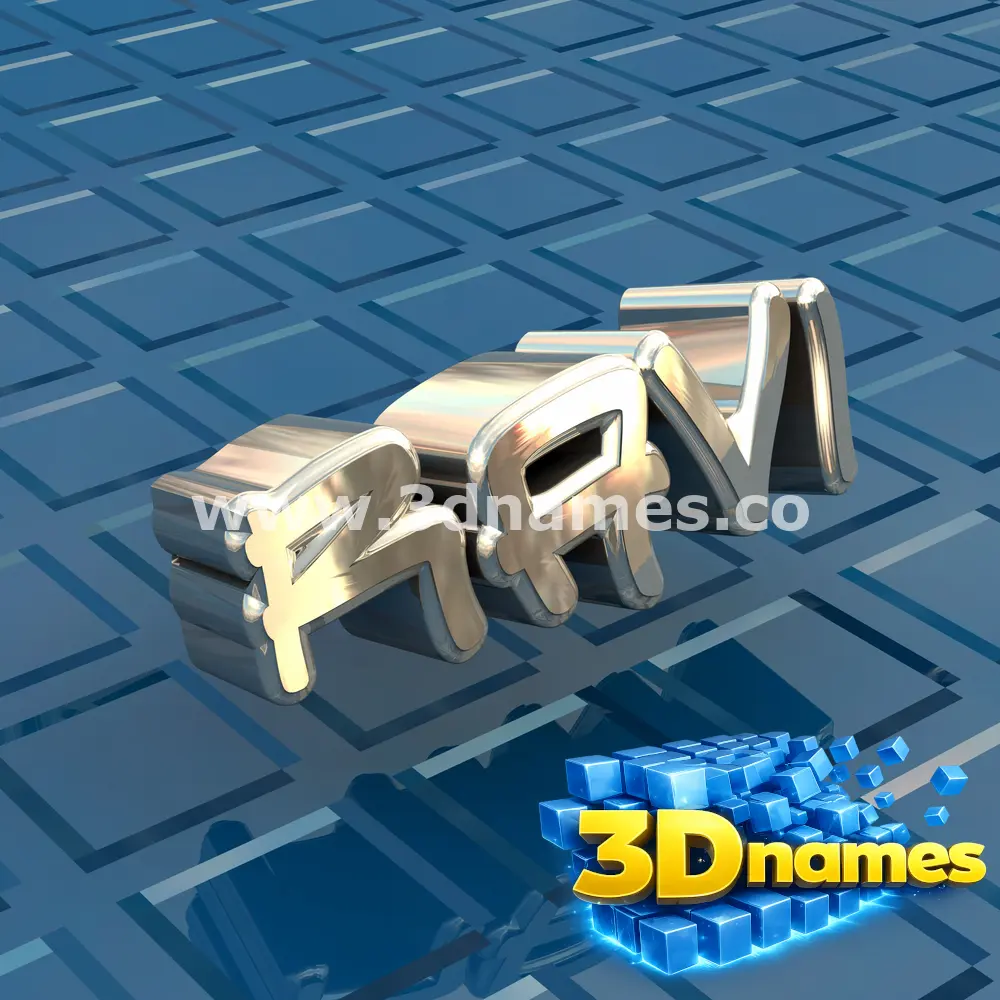 ravi in Blue Bling style - 3D name wallpaper