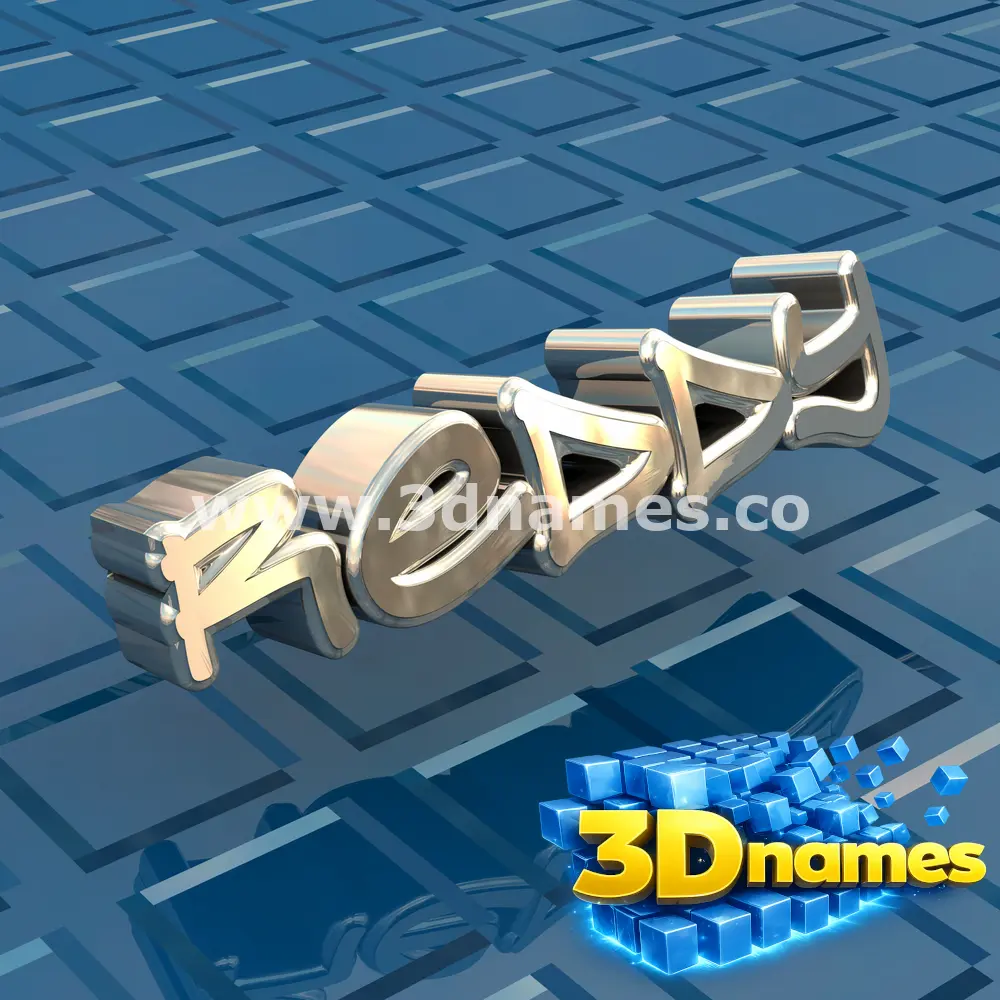 reddy in Blue Bling style - 3D name wallpaper