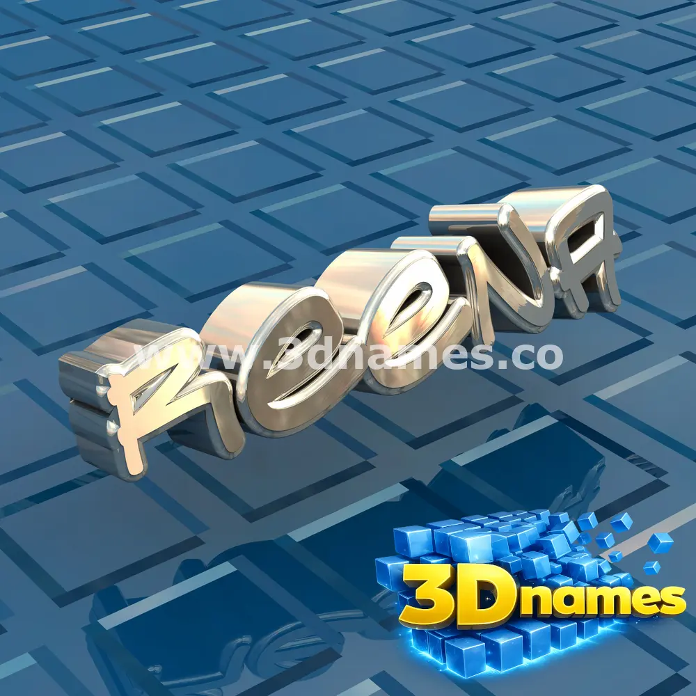 reena in Blue Bling style - 3D name wallpaper