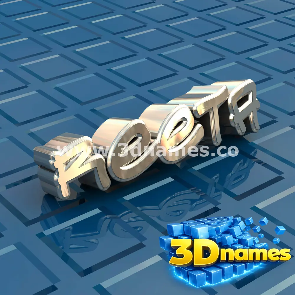 reeta in Blue Bling style - 3D name wallpaper