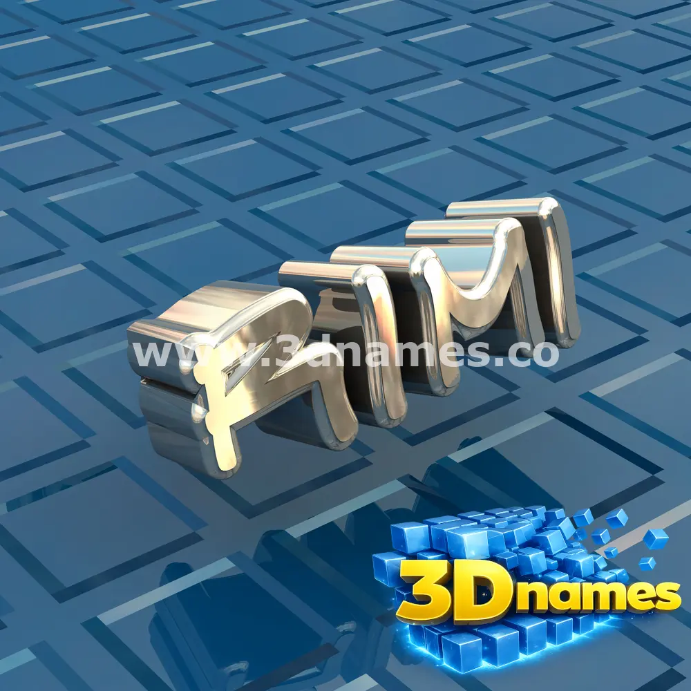 rimi in Blue Bling style - 3D name wallpaper