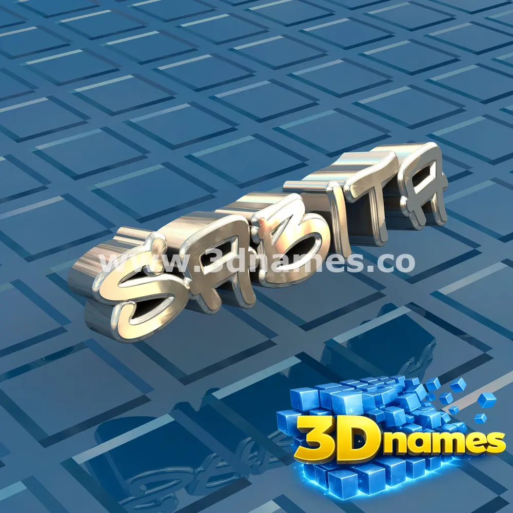 sabita in Blue Bling style - 3D name wallpaper
