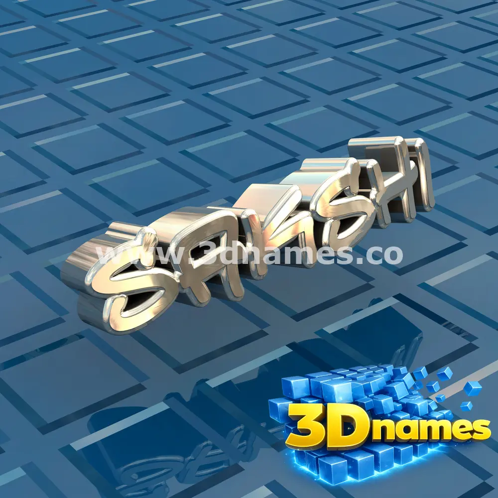 sakshi in Blue Bling style - 3D name wallpaper