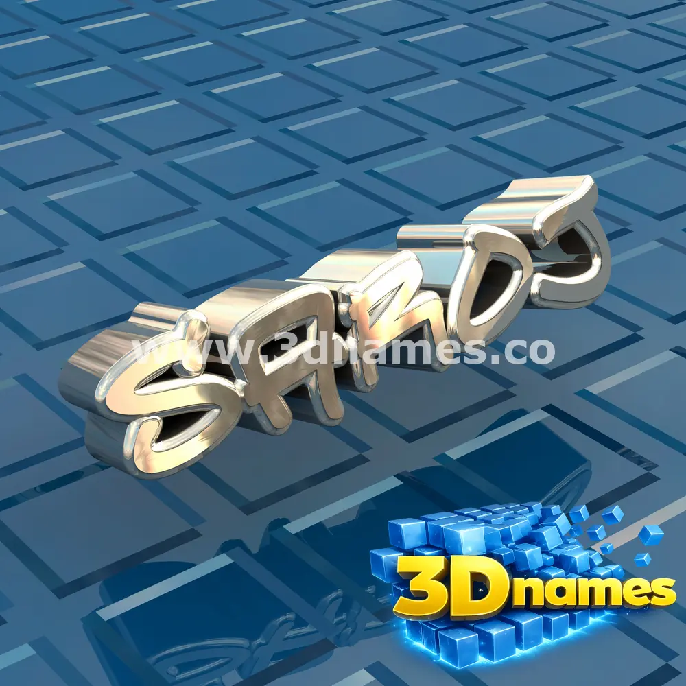 saroj in Blue Bling style - 3D name wallpaper
