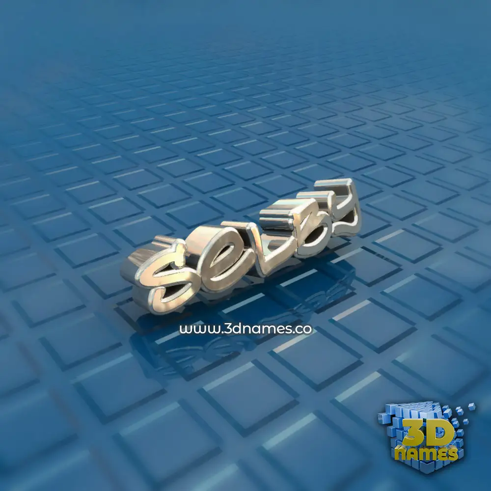 selby in Blue Bling style - 3D name wallpaper