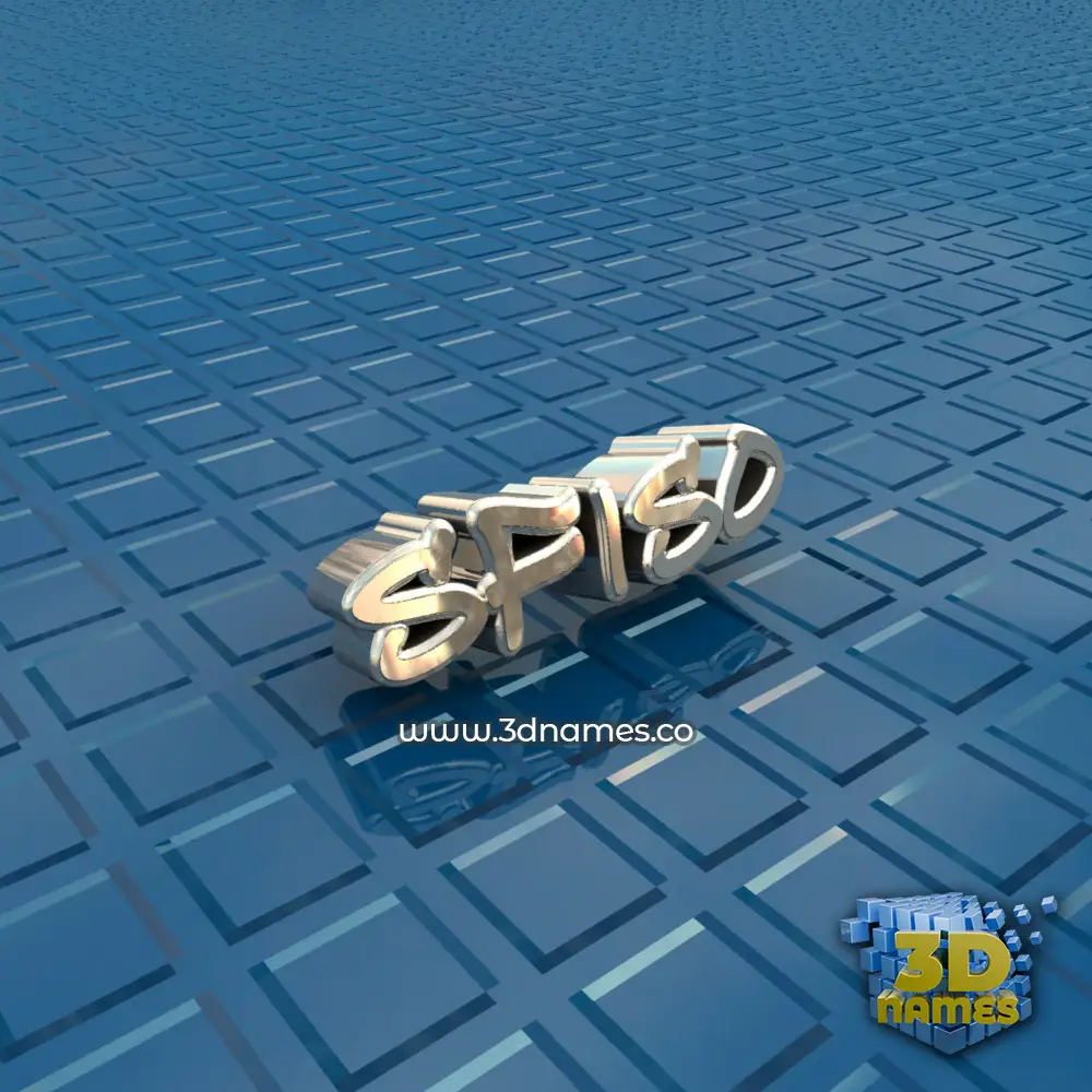 sfiso in Blue Bling style - 3D name wallpaper