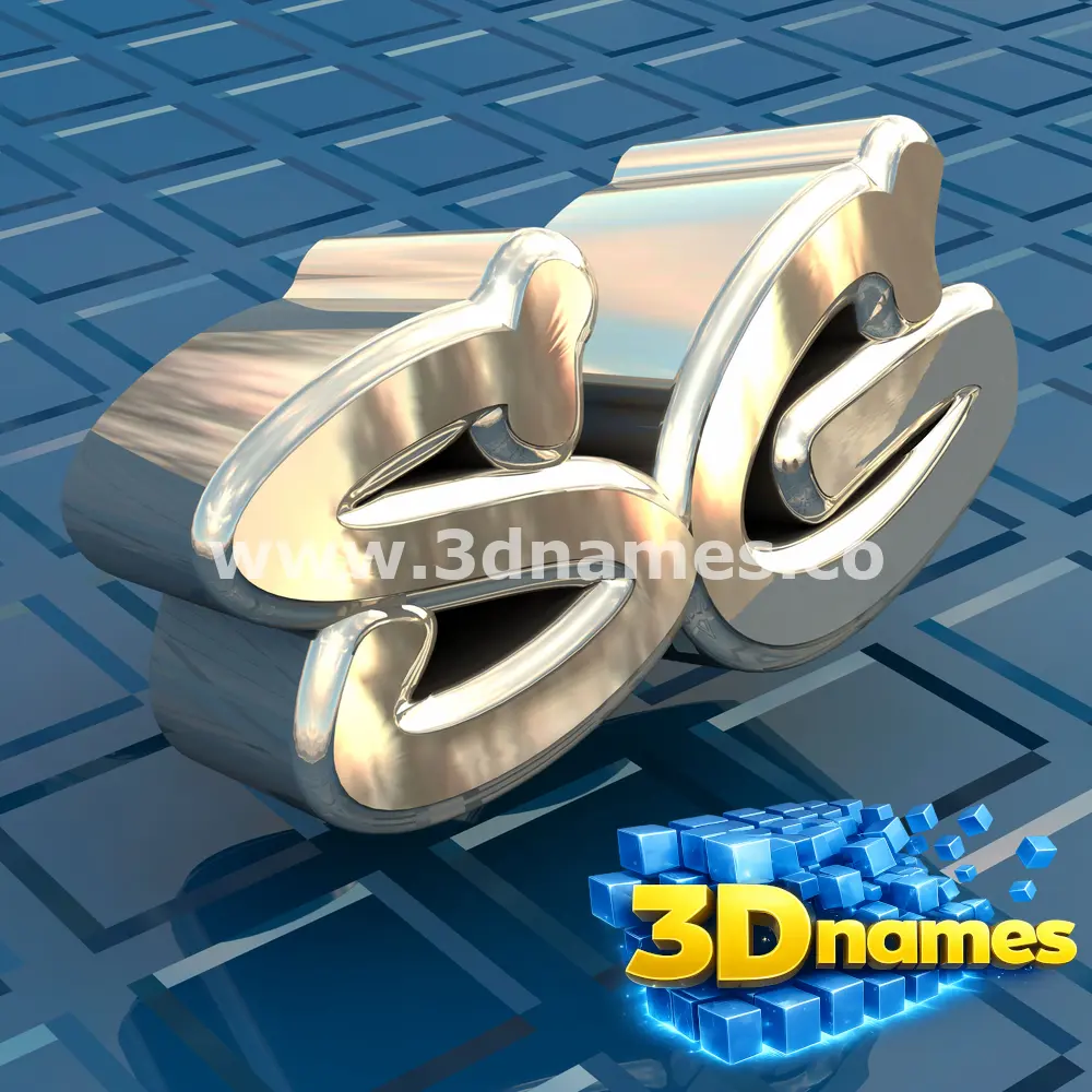 sg in Blue Bling style - 3D name wallpaper