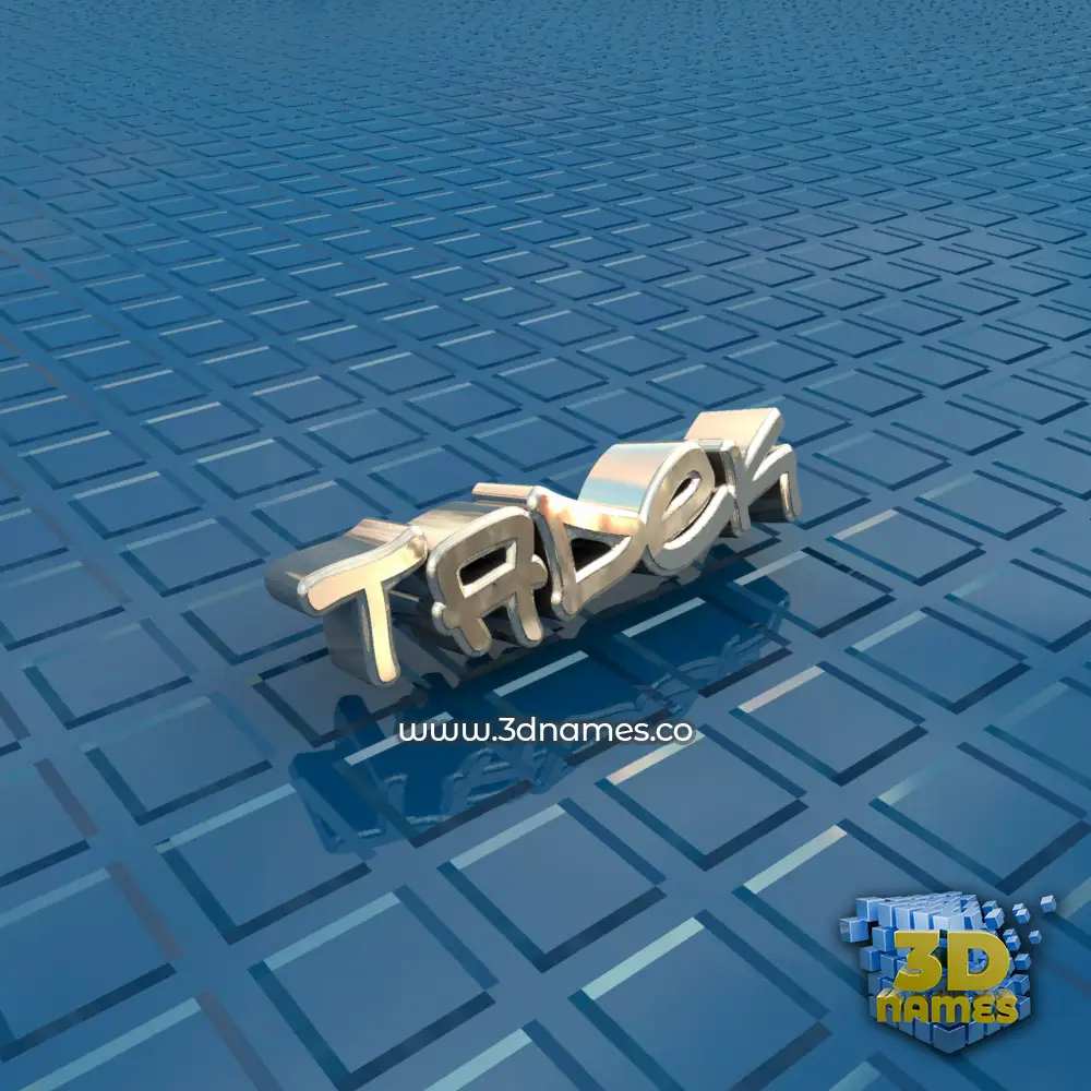 tadek in Blue Bling style - 3D name wallpaper