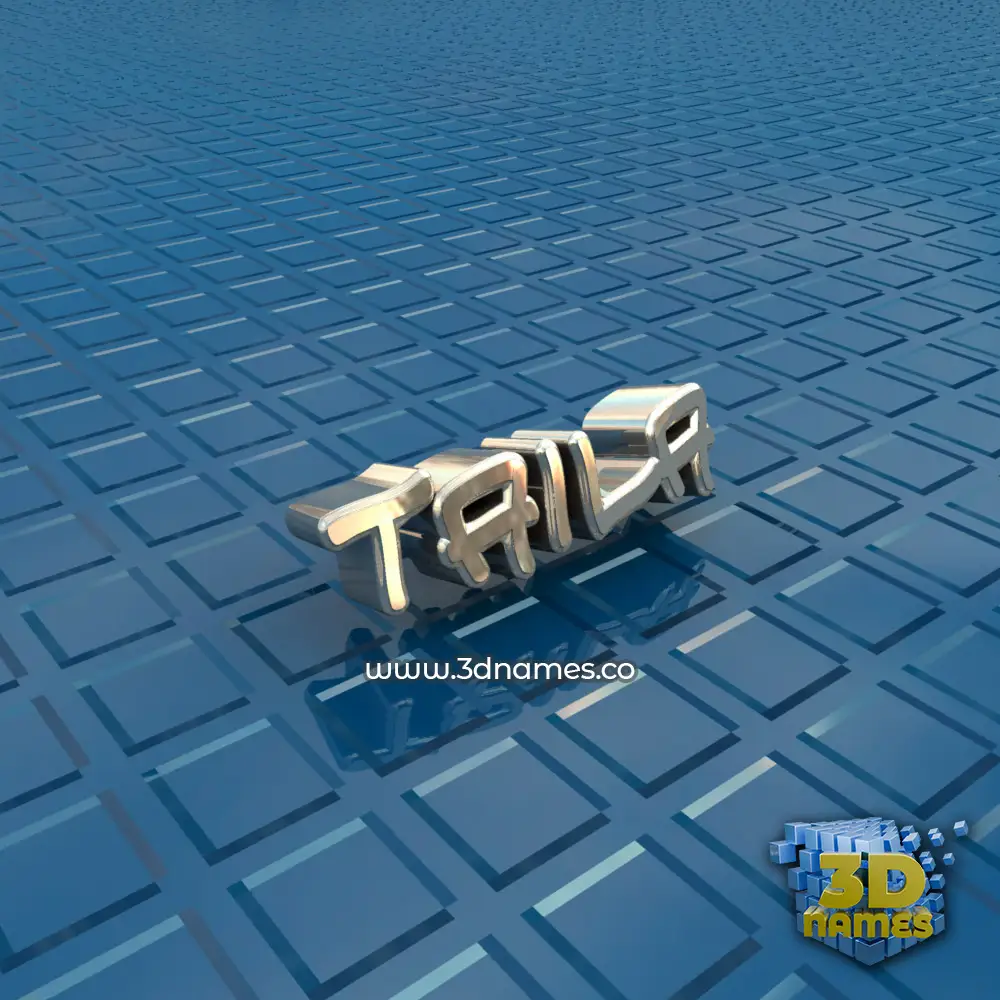 taila in Blue Bling style - 3D name wallpaper