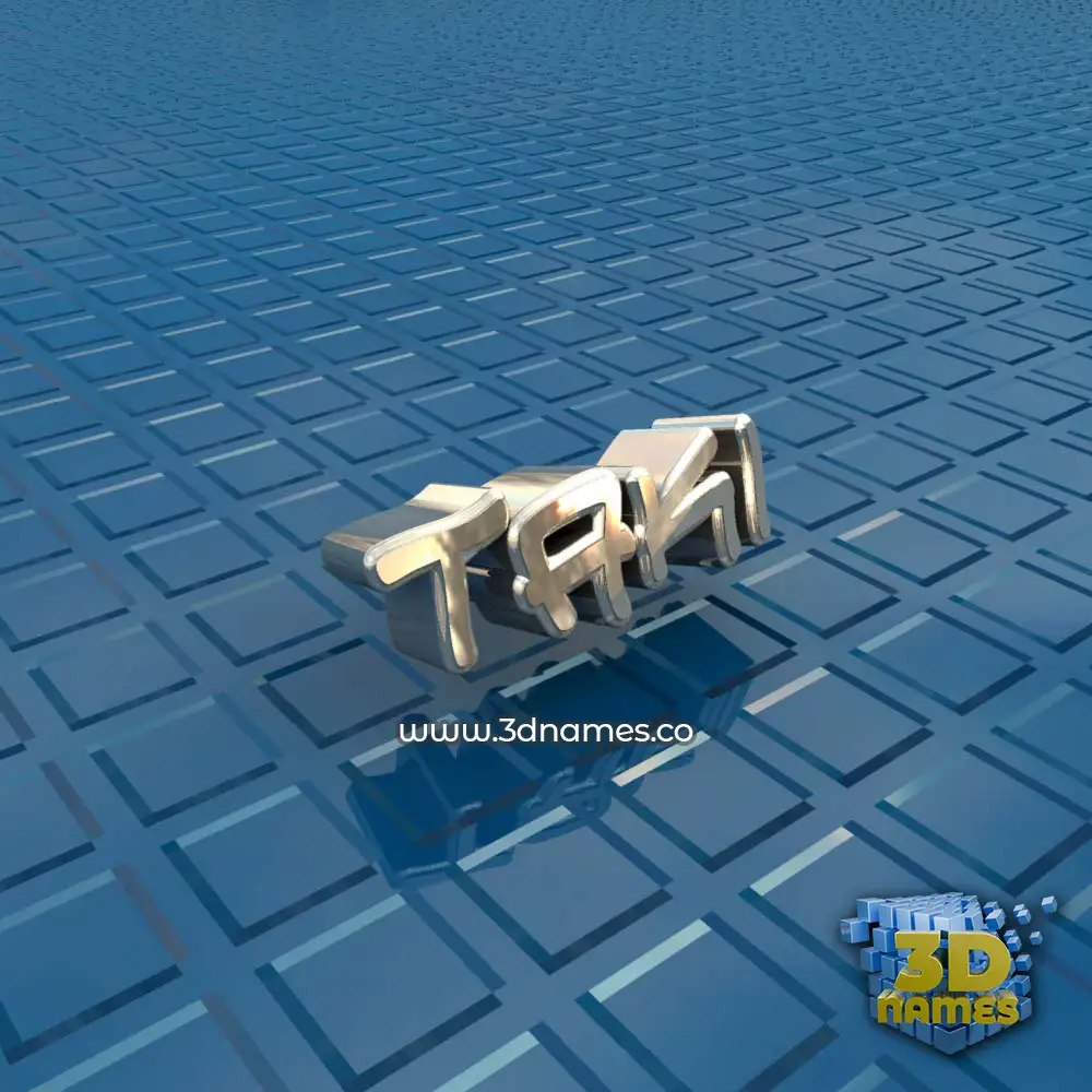 taki in Blue Bling style - 3D name wallpaper