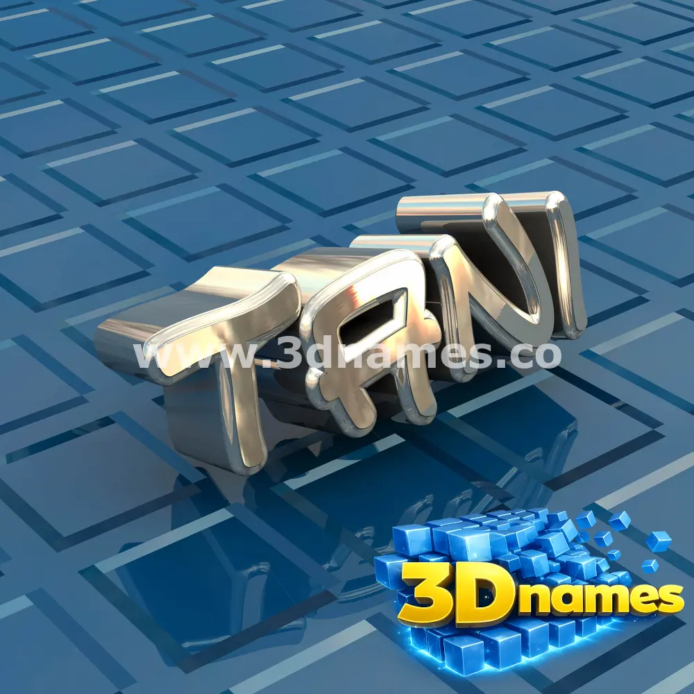 tani in Blue Bling style - 3D name wallpaper