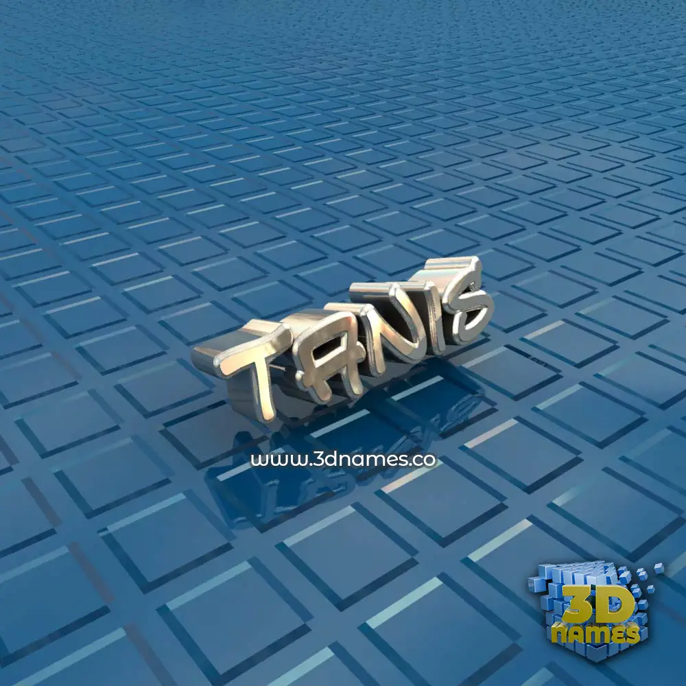 tanis in Blue Bling style - 3D name wallpaper